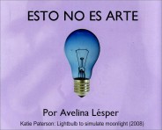 Imparte charla Avelina LÃ©sper sobre quÃ© no es arte